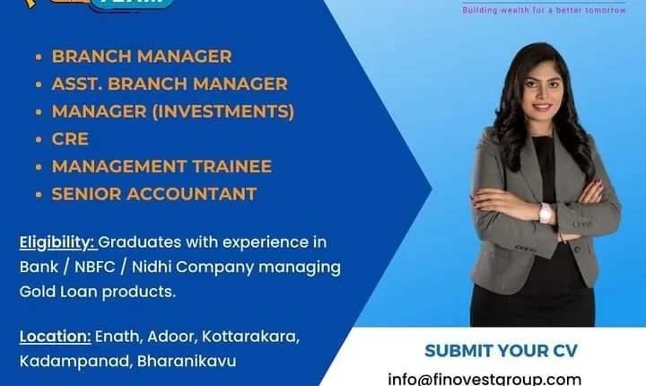 FINOVEST GROUP Recruitment